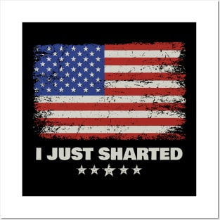 I'm a patriot and I just sharted, sorry! Posters and Art